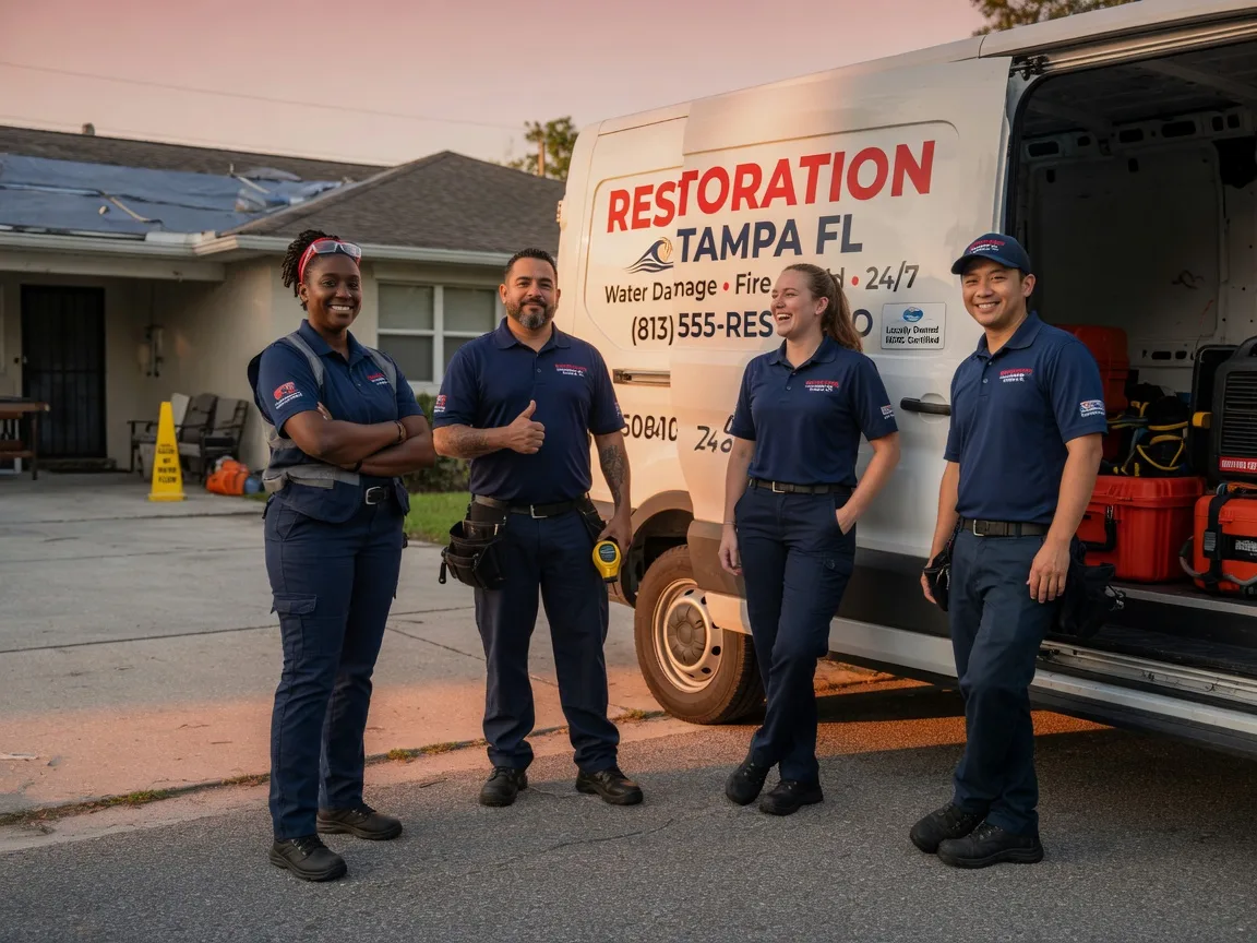 Water Damage Restoration company in Dolphin, VA